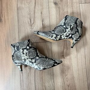 Circus by Sam Edelman Kirby Snakeskin Kitten Heels 8